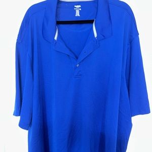 Men’s lightly worn polo golf collar shirt size 5XLT